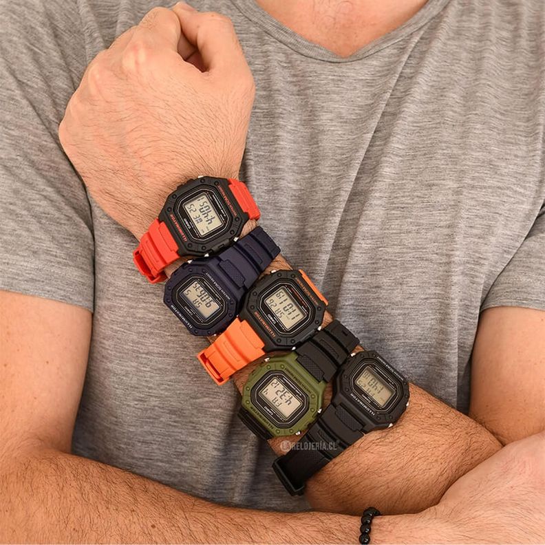 Reloj Casio Digital Hombre W-218H-2AV-1