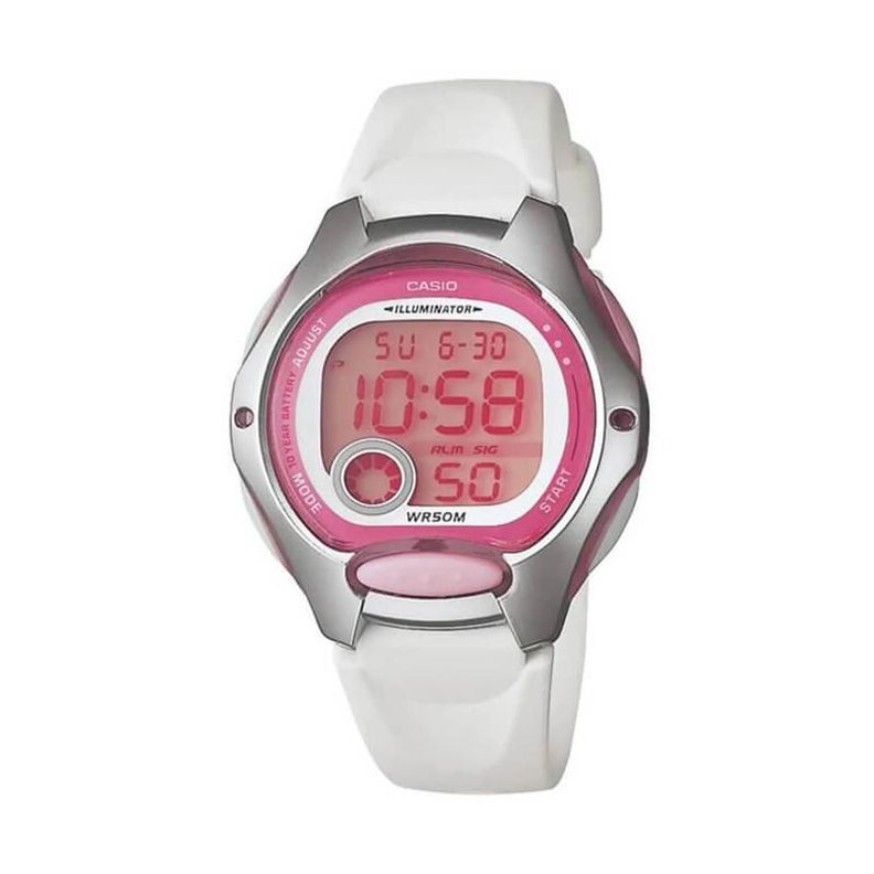 Reloj Casio Digital Dama LW-200-7AV Blanco