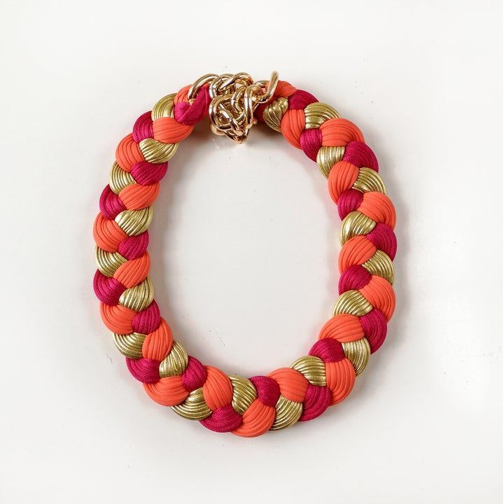 Maria La Biyux Collar Mamacita Rosado