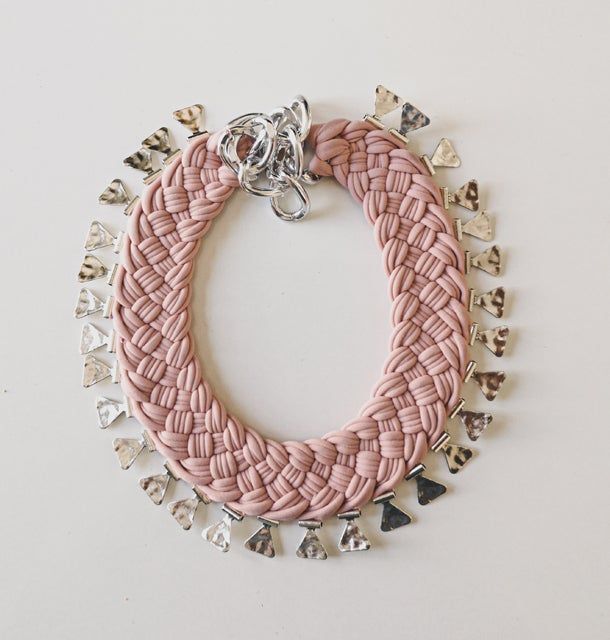 Maria La Biyux Collar Romantic Rose Palo Rosa