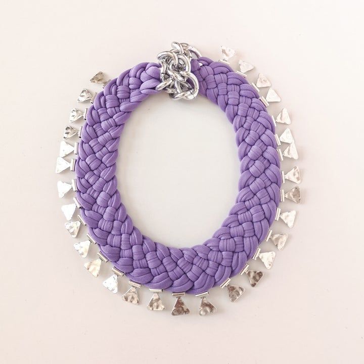 Maria La Biyux Collar Lila Triangular