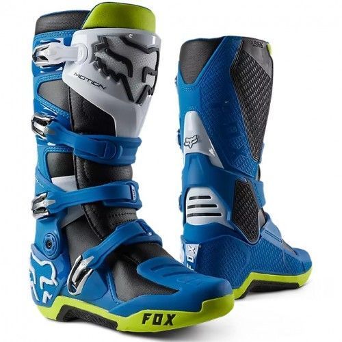 Botas FOX RACING MOTION Azul Fluor-0