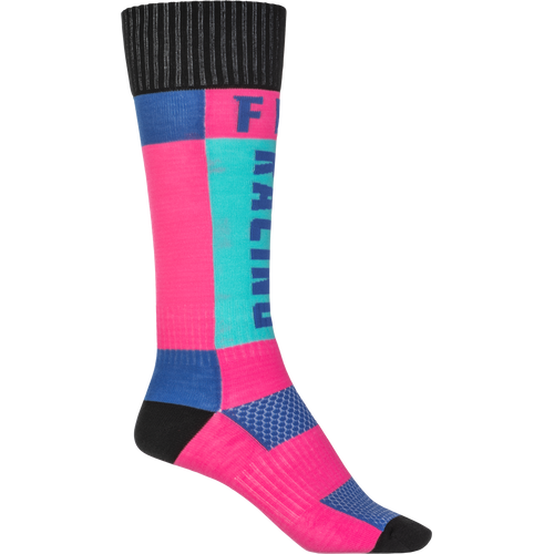 Calcetas FLY RACING MX THICK Rosadas-1