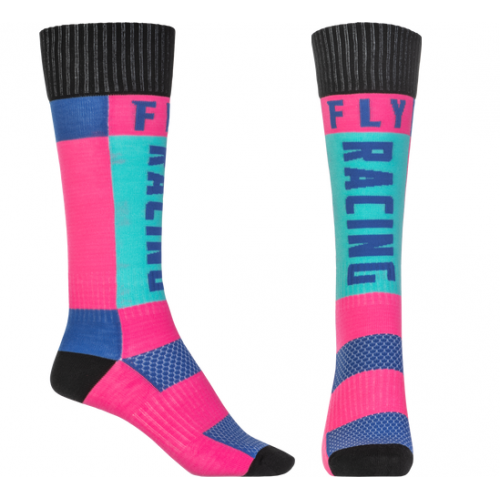 Calcetas FLY RACING MX THICK Rosadas-0