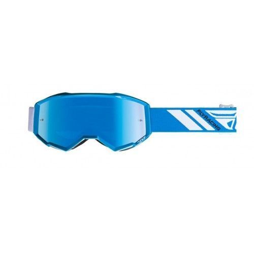 Antiparra FLY ZONE Espejada Azul Blanca-1