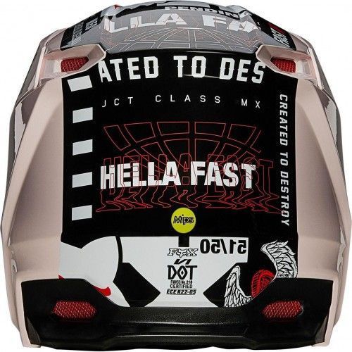 Casco FOX V1 ILLMATIK Rosado-3