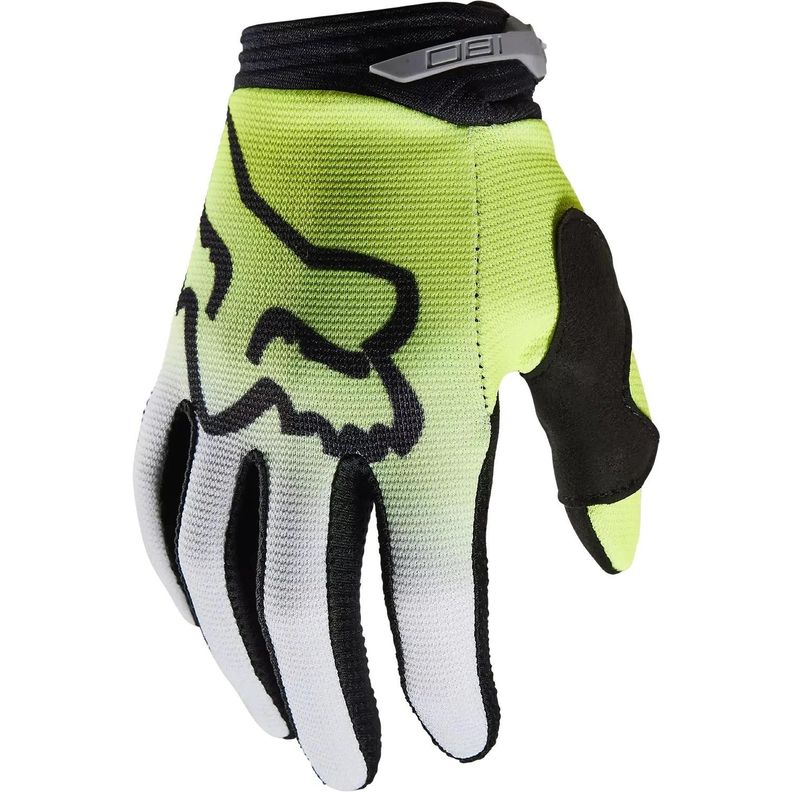 Guantes Niño FOX RACING 180 TOXSYK Fluor (2-12 años)-0