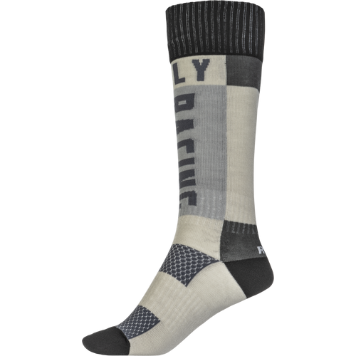 Calcetas FLY RACING MX THICK Gris-3