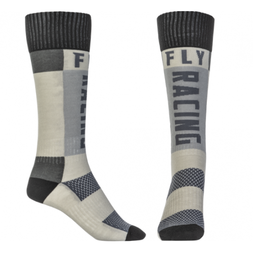 Calcetas FLY RACING MX THICK Gris-0