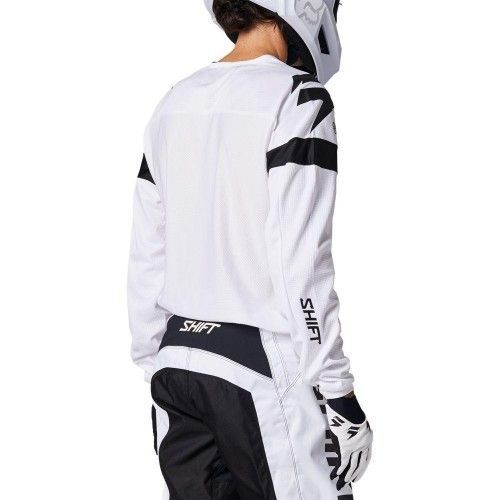 Jersey SHIFT Whit3 Label Blanco Negro-3