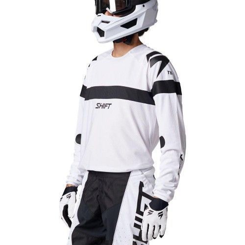 Jersey SHIFT Whit3 Label Blanco Negro-2