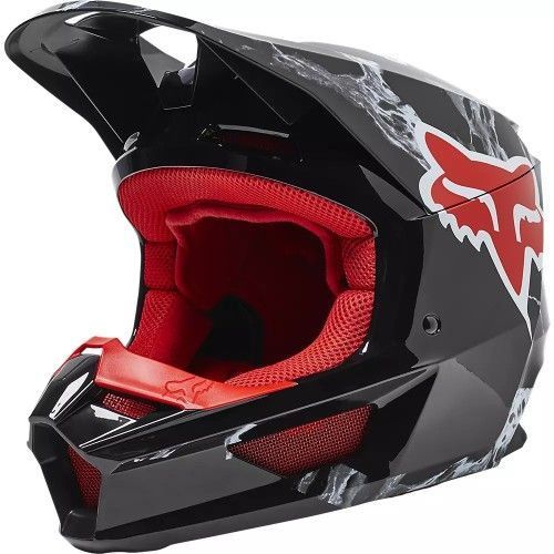 Casco FOX V1 KARRERA Negro-0