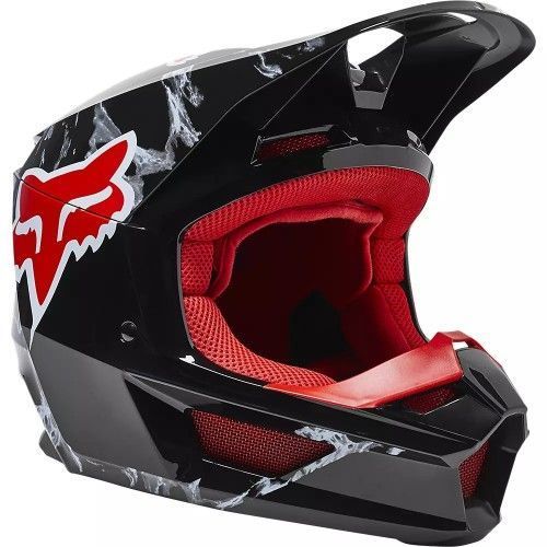 Casco FOX V1 KARRERA Negro-1