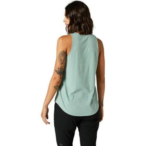 Polera Mujer FOX Sin Manga BRACER Verde-1