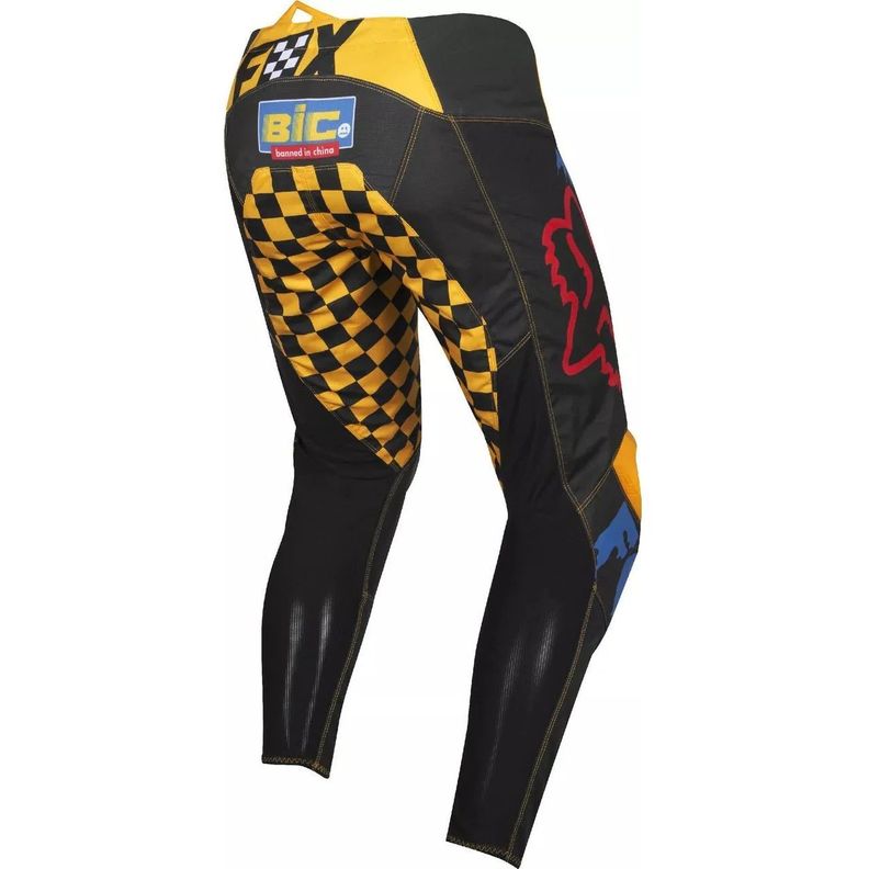 Pantalón Niño FOX RACING 180 Czar Amarillo-1