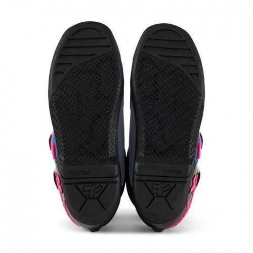 Botas FOX RACING COMP Celeste Rosada-5