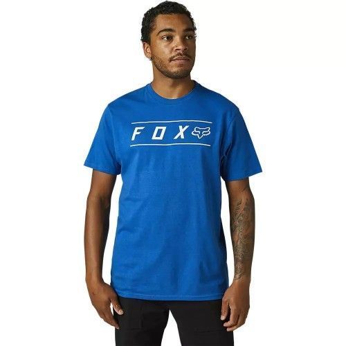 Polera FOX Manga Corta Pinnacle Premium Azul-0