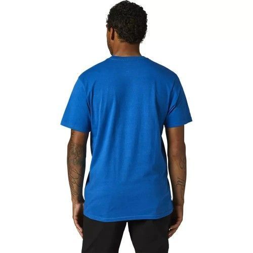 Polera FOX Manga Corta Pinnacle Premium Azul-1