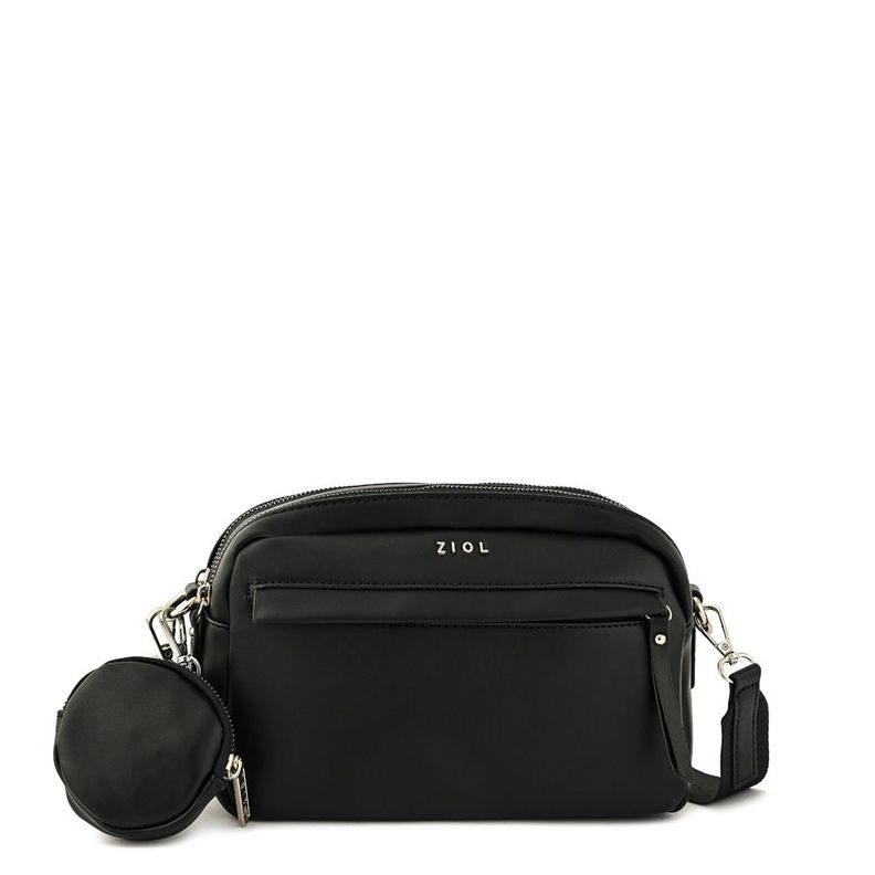 Cartera bandolera mediana elian negro-0