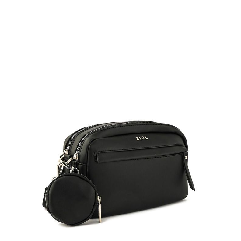 Cartera bandolera mediana elian negro-1