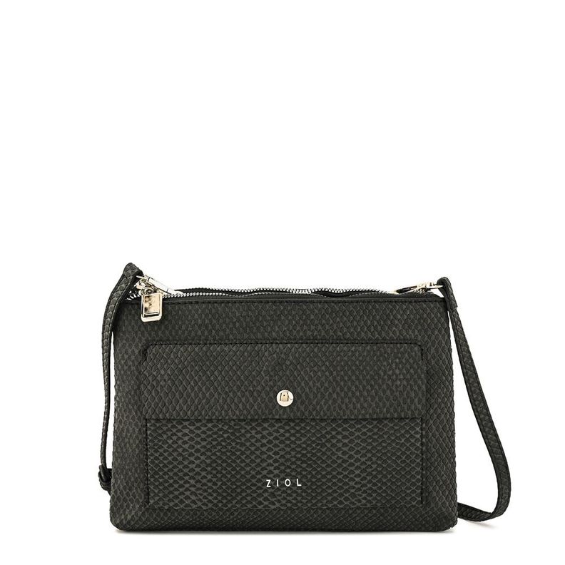 Cartera bandolera pequeña sidonie negro-0