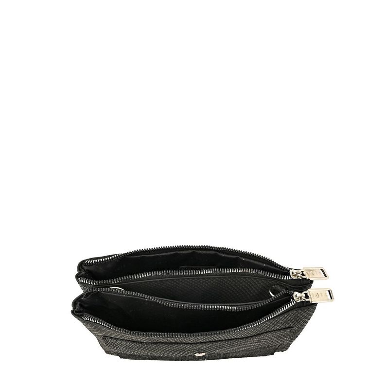 Cartera bandolera pequeña sidonie negro-3
