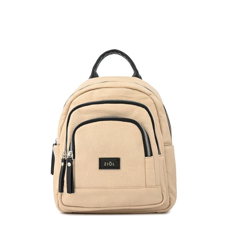 Mochila grande kada blanco crudo-0