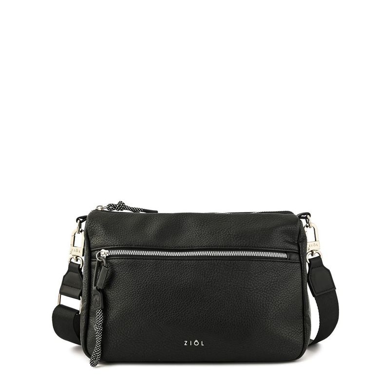 Cartera bandolera mediana odelia negro especial-0