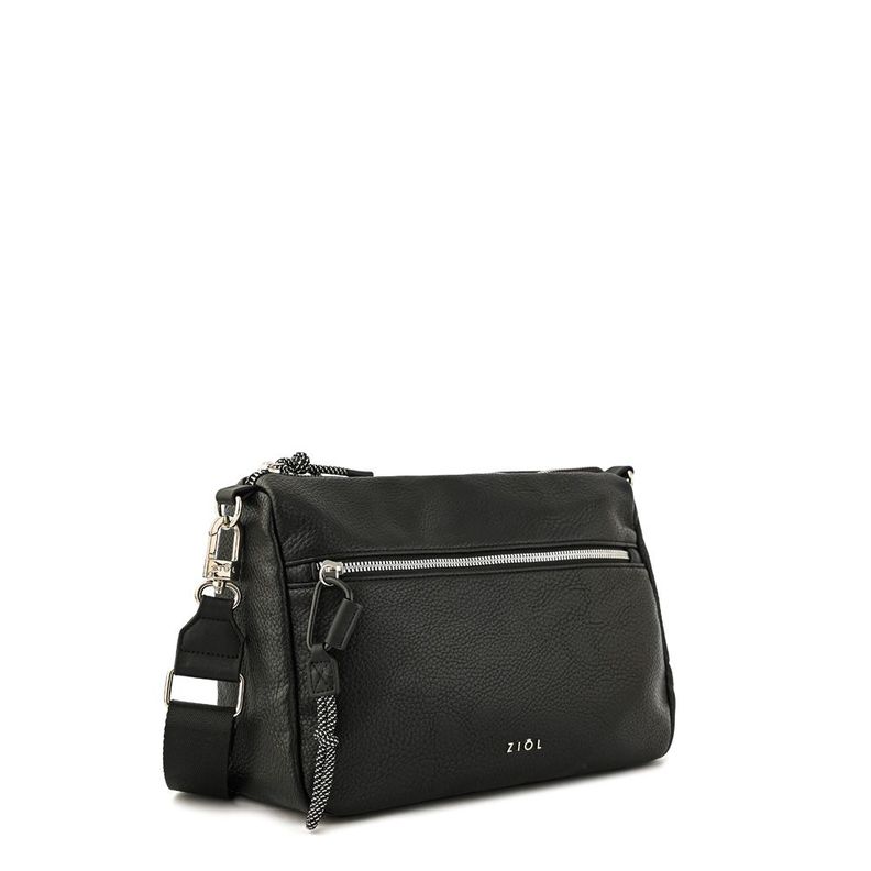 Cartera bandolera mediana odelia negro especial-1