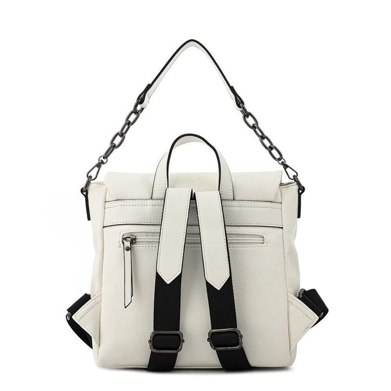 Mochila con tapa pequeña nydia blanco-2