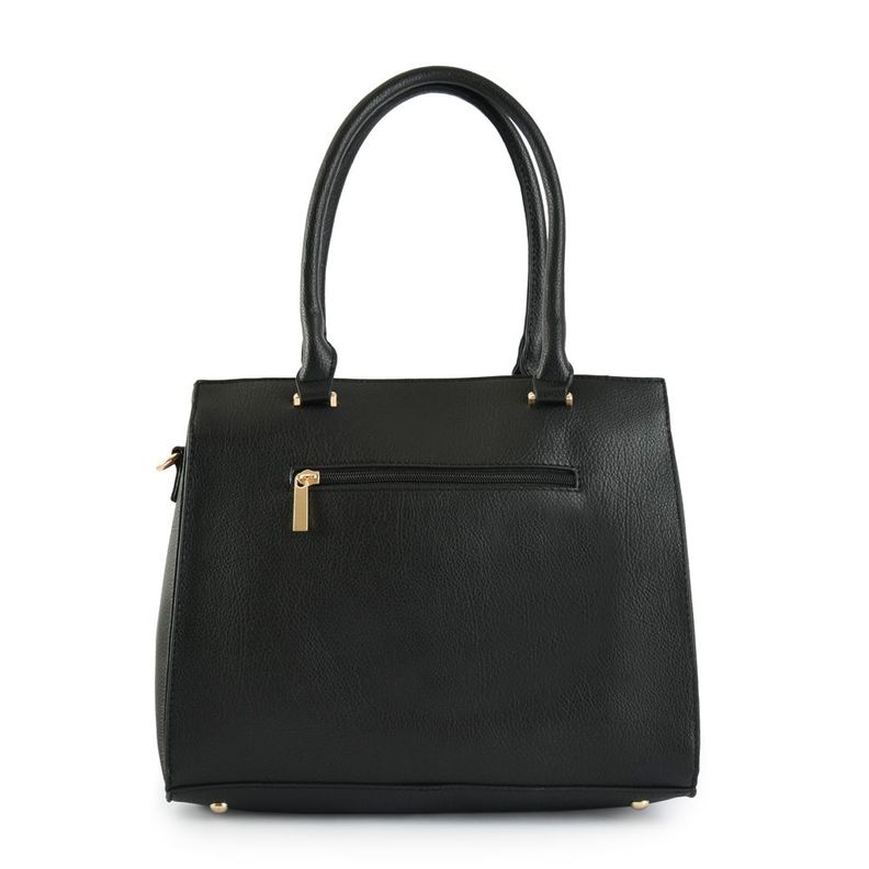 Cartera dos asas tres divisiones mediana croix negro-2