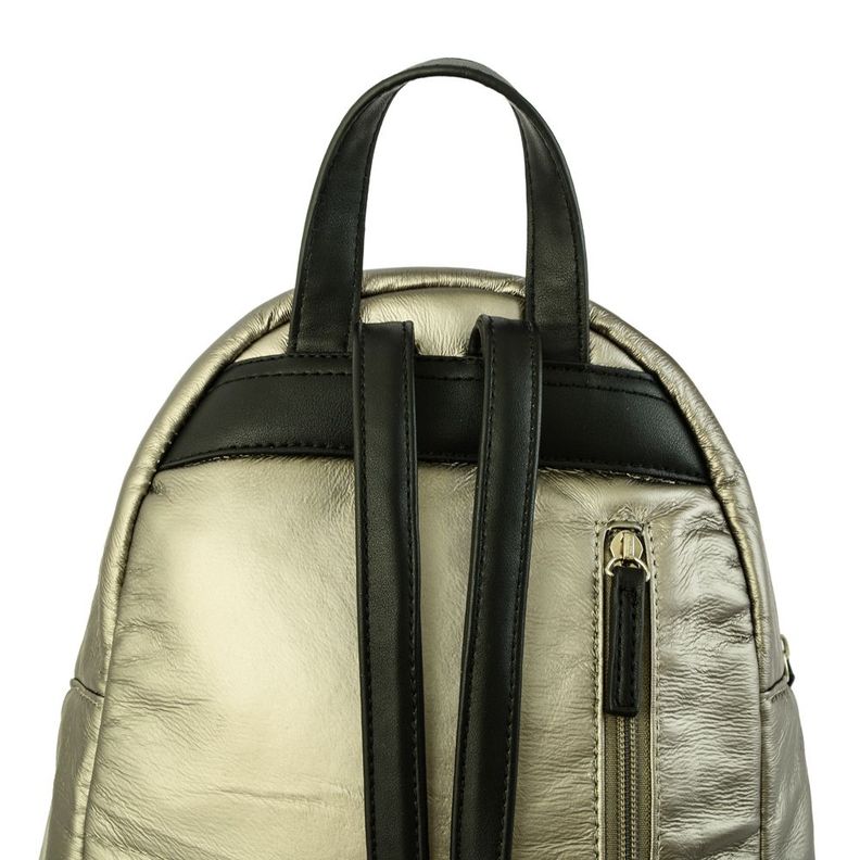 Mochila mediana noelia plateado oscuro-2