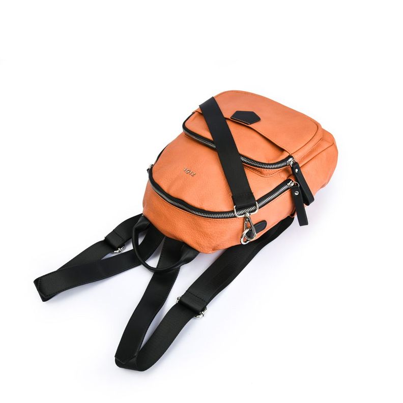 Mochila mediana lilio coral-3