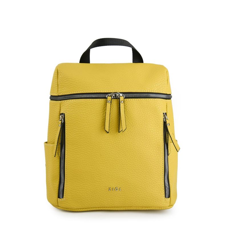 Mochila mediana giza amarillo-0