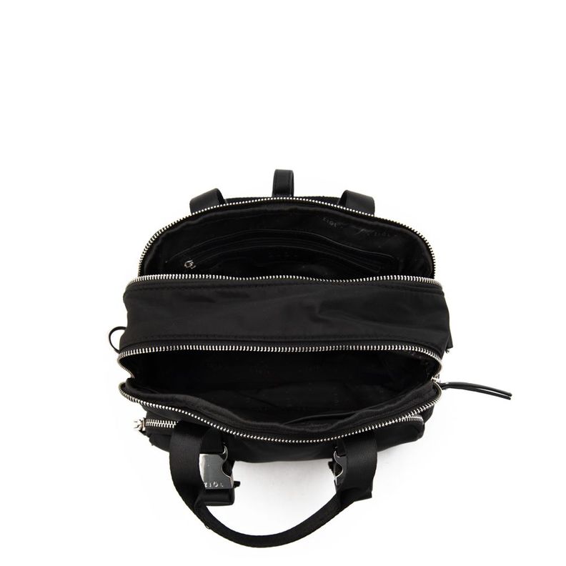 Cartera bandolera grande dorina negro especial-3