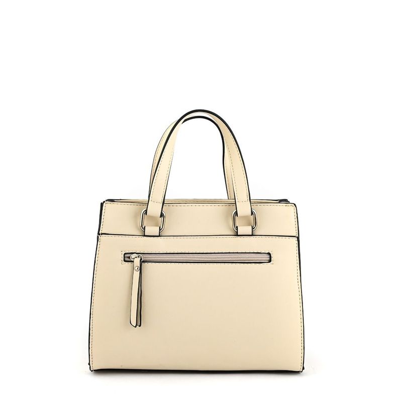 Cartera dos asas mediana inisa blanco crudo-2