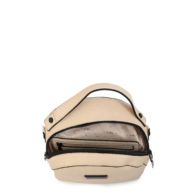 Mochila mediana nicki blanco crudo-3