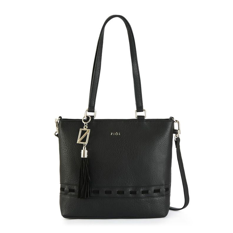 Cartera tote kristal mediana negro
