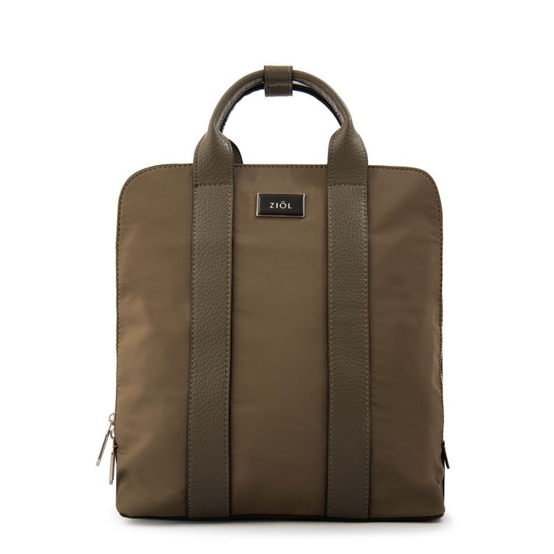 Mochila olga mediana verde oliva Verde Olivo