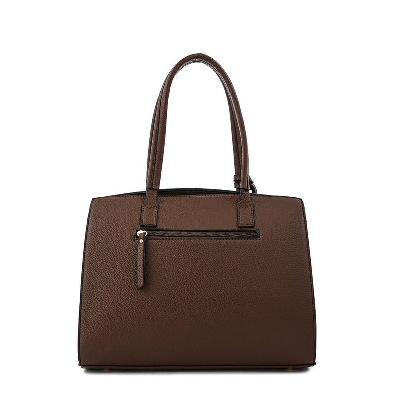 Cartera dos asas grande yanina café oscuro-2