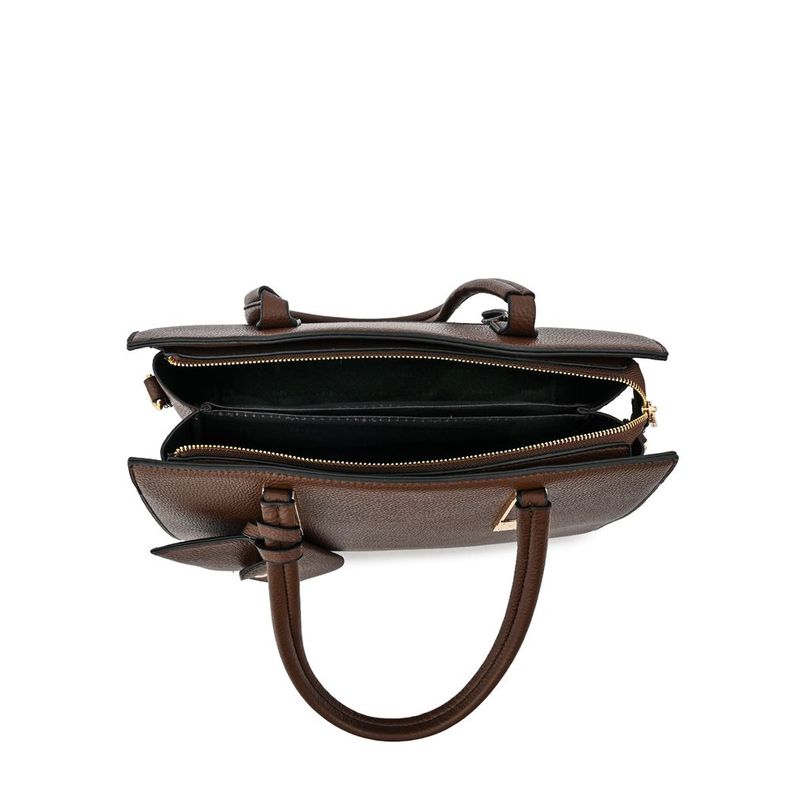 Cartera dos asas grande yanina café oscuro-3