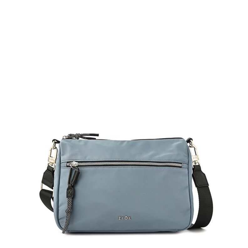 Cartera bandolera odelia mediana denim Azul