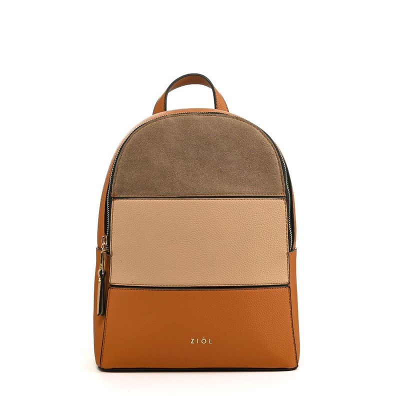Mochila mediana lourd café-0