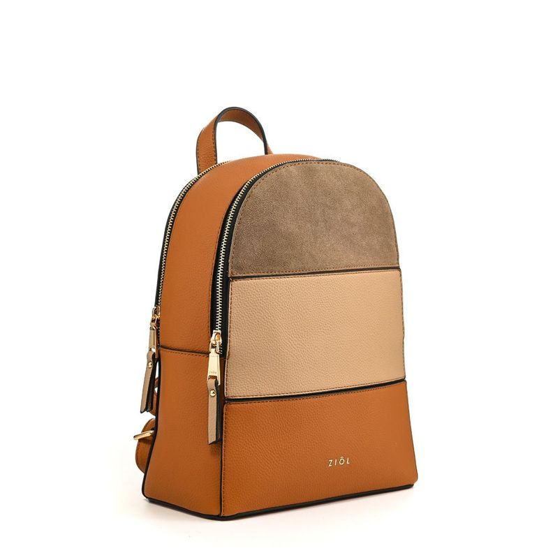 Mochila mediana lourd café-1