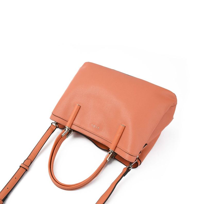 Cartera dos asas tres divisiones mediana piarot coral-3