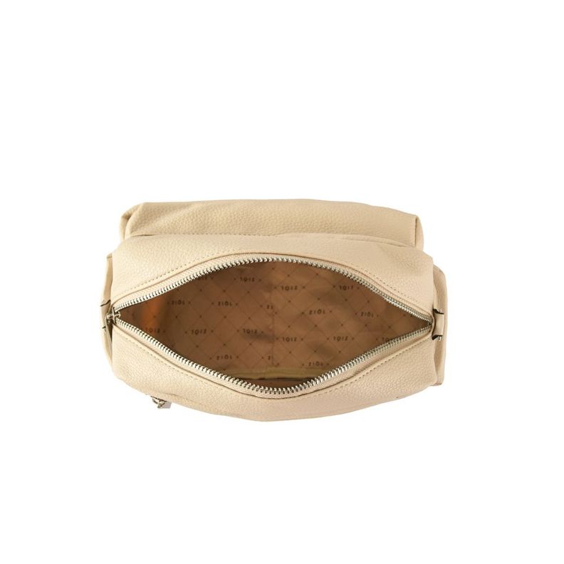 Cartera bandolera mediana carlota blanco crudo-1