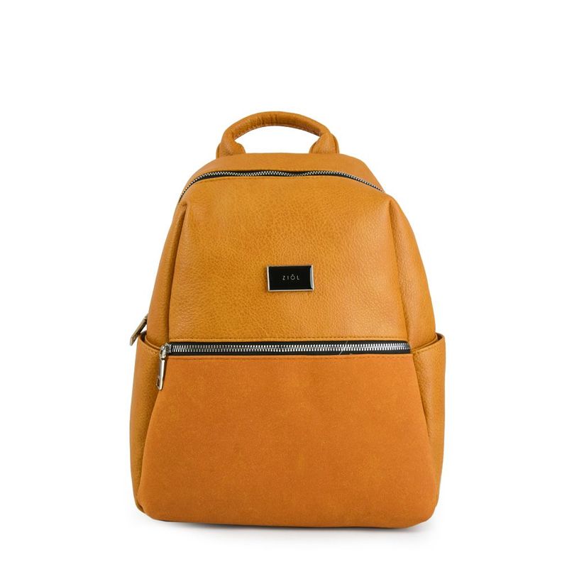 Mochila mediana euporia mostaza-0