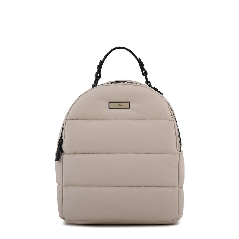 Mochila sindra mediana blanco crudo