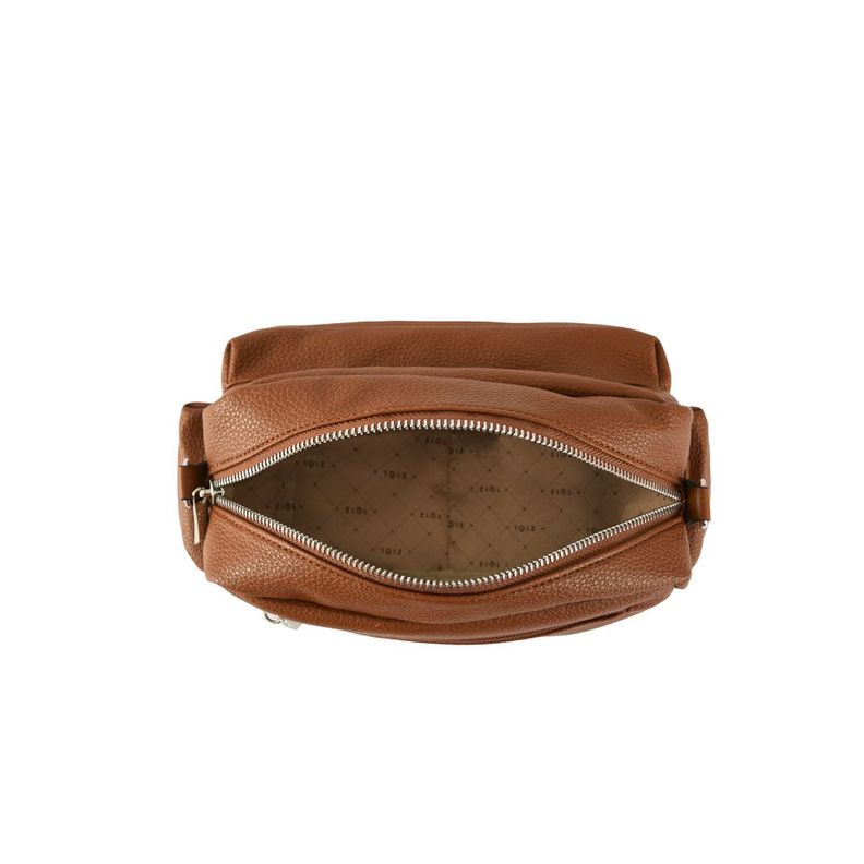 Cartera bandolera mediana carlota café-3