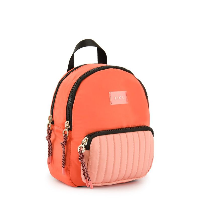 Mochila pequeña pradis coral-1